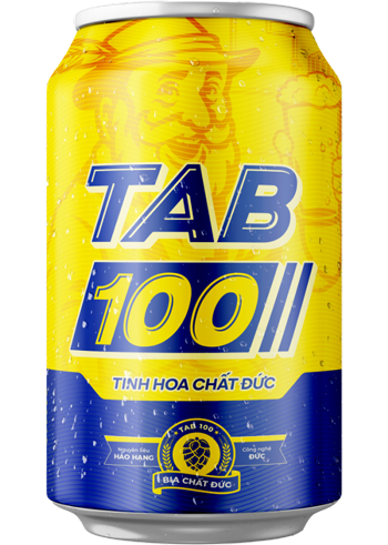 Trang chủ Lon bia Tab 100